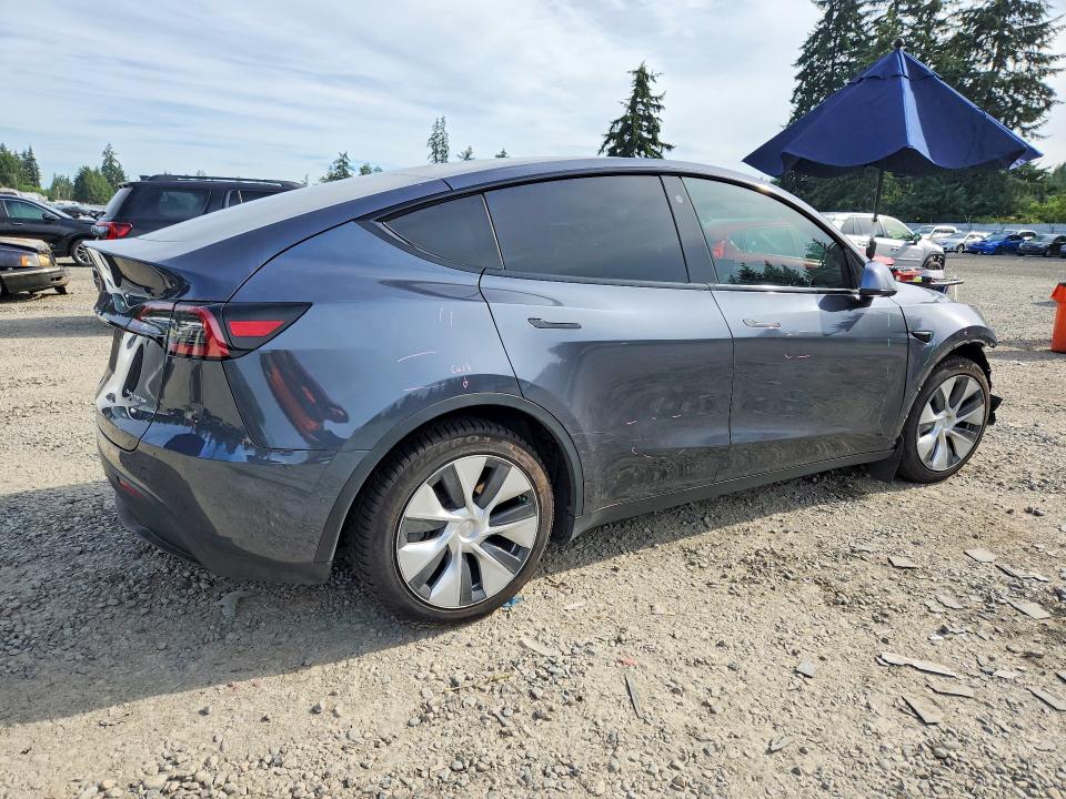 2021 Tesla Model y VIN 5YJYGAEE0MF146298 COPART salvage auction — FRONT END, Wa - Bill Of Sale, sold $8,200 on 2026-07-31 (photo 3)