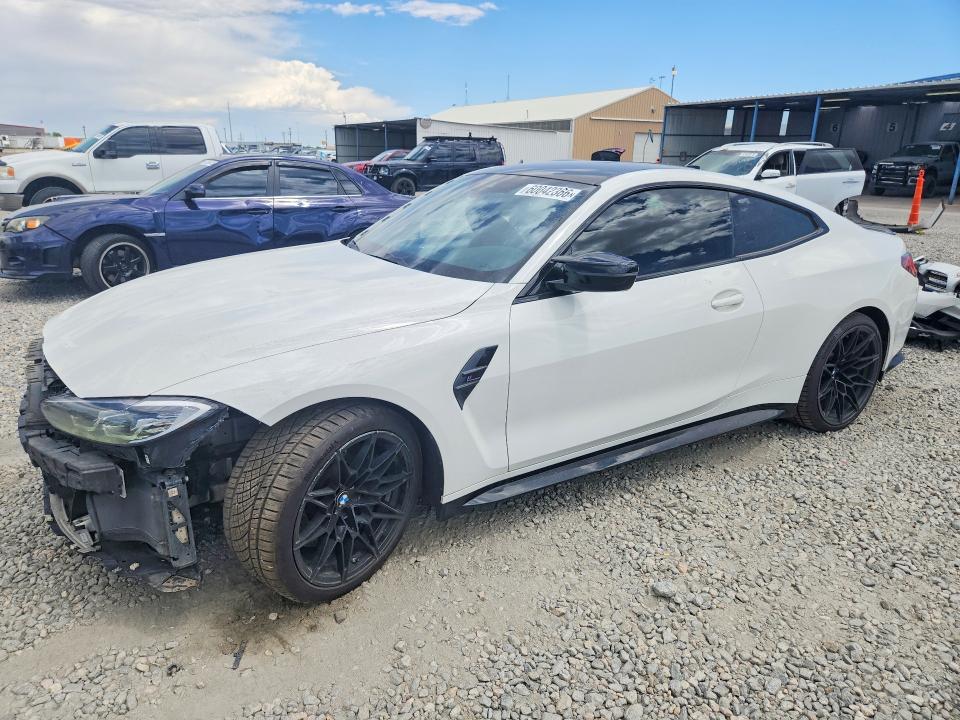 2022 BMW M4 VIN WBS43AZ06NCJ86417 — COPART salvage auction photo
