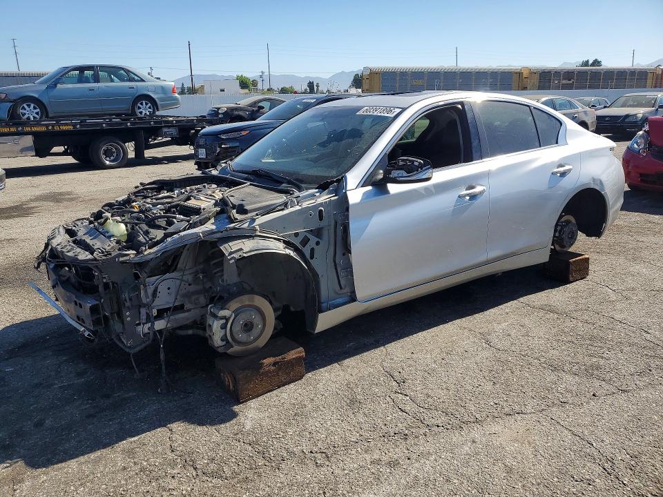 2017 Infiniti Q50 VIN JN1EV7AP9HM738575 COPART salvage auction — STRIPPED, Ca - Salvage Certificate, sold $60 on 2026-07-24 (photo 1)