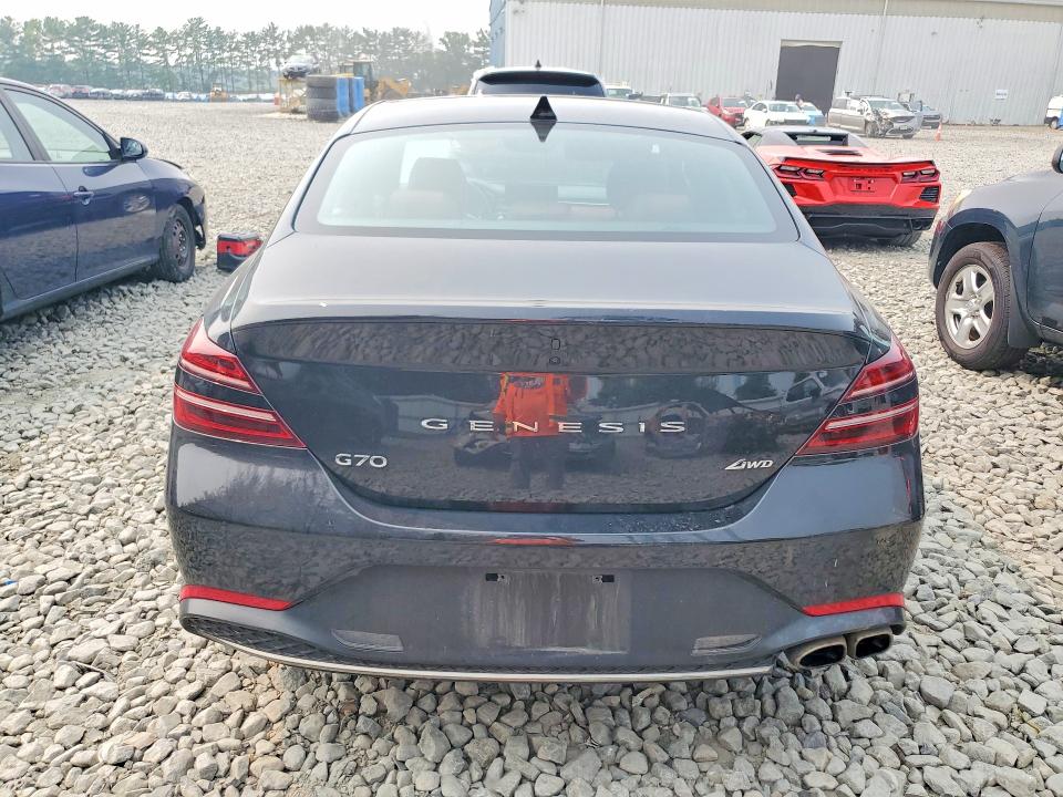 2023 Genesis G70 VIN KMTG34TA3PU135351 COPART salvage auction — SIDE, Ny - Mv-907A Salvage Certificate, sold $12,200 on 2026-08-26 (photo 6)