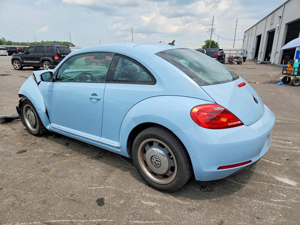 2012 Volkswagen Beetle VIN 3VWJX7ATXCM605739 COPART salvage auction — FRONT END, Fl - Cert Of Title Slvg Rebuildable, sold $900 on 2026-08-10 (photo 2)