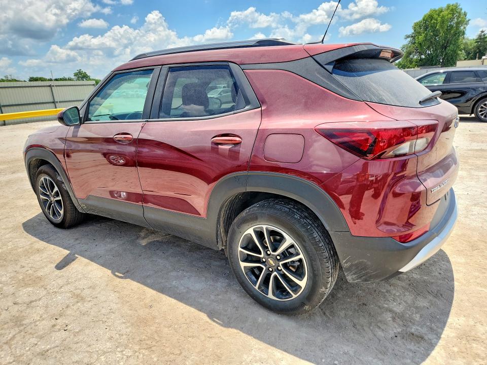 2024 Chevrolet Trailblazer VIN KL79MPSL7RB169829 COPART salvage auction — HAIL, Ks - Cert Of Title-Salvage, sold $200 on 2026-07-29 (photo 2)