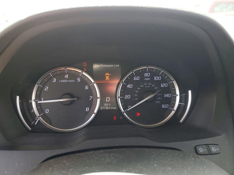 2020 Acura Mdx VIN 5J8YD3H51LL003924 COPART salvage auction — REAR END, Fl - Cert Of Title Slvg Rebuildable, sold $8,400 on 2026-08-21 (photo 9)