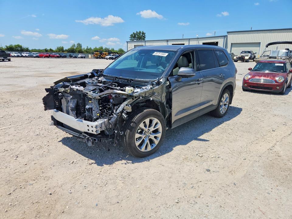 2026 Toyota Highlander VIN 5TDAAAB54TS122944 COPART salvage auction — FRONT END, MO - SALVAGE CERTIFICATE OF TITLE, sold $6,000 on 2026-07-28 (photo 1)
