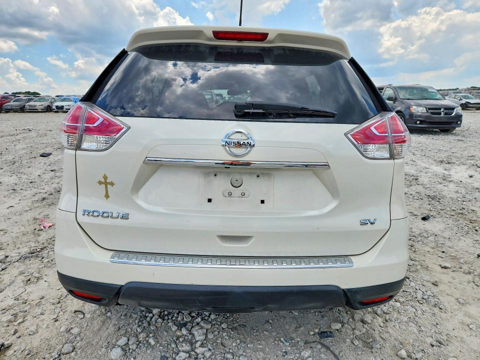 2016 Nissan Rogue VIN JN8AT2MT7GW005526 COPART salvage auction — FRONT END, GA - CERT OF TITLE-SALVAGE, sold $275 on 2026-07-29 (photo 6)