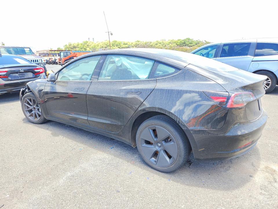 2023 Tesla Model 3 VIN 5YJ3E1EA3PF431692 COPART salvage auction — FRONT END, Hi - Certificate Of Salvage, sold $2,650 on 2026-08-24 (photo 2)