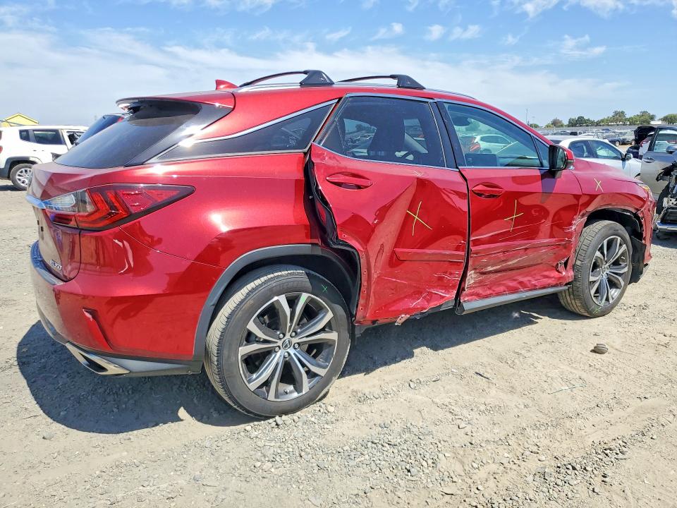 2019 Lexus Rx VIN JTJBZMCA1K2039758 COPART salvage auction — SIDE, Ca - Salvage Certificate, sold $11,300 on 2026-07-21 (photo 3)