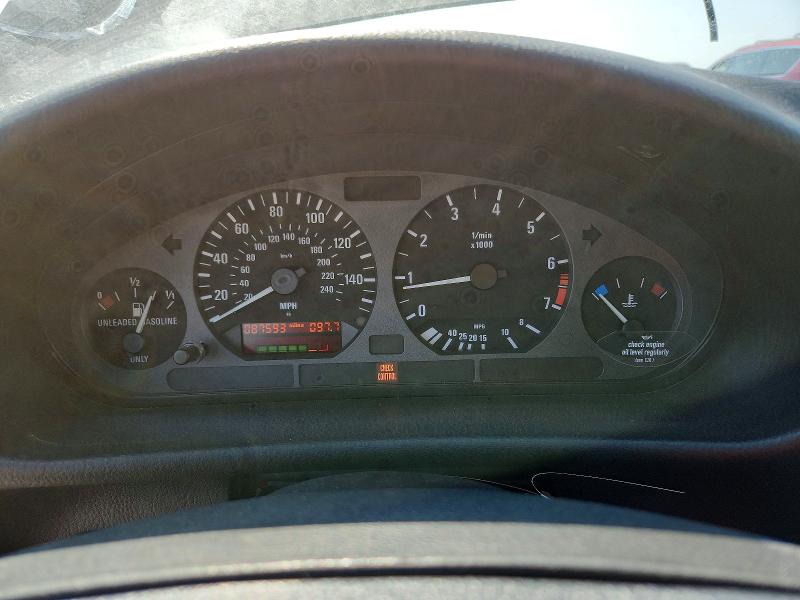 1997 BMW 3 series VIN WBABK8328VEY85232 COPART salvage auction — FRONT END, WI - JUNKED VEHICLE BILL OF SALE, sold $350 on 2026-08-10 (photo 9)
