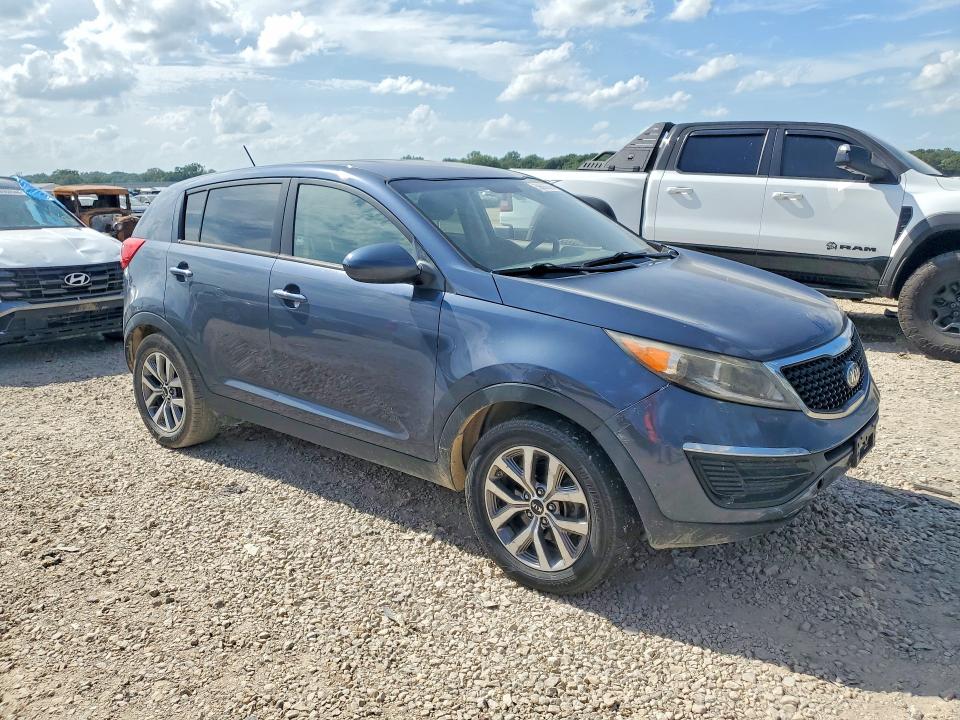 2015 Kia Sportage VIN KNDPB3AC6F7684121 COPART salvage auction — FRONT END, Ks - Cert Of Title-Salvage, sold $875 on 2026-07-09 (photo 4)