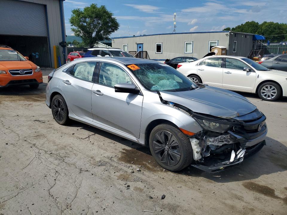 2019 Honda Civic VIN SHHFK7H60KU412511 COPART salvage auction — FRONT END, Pa - Certificate Of Salvage, sold $125 on 2026-07-29 (photo 4)