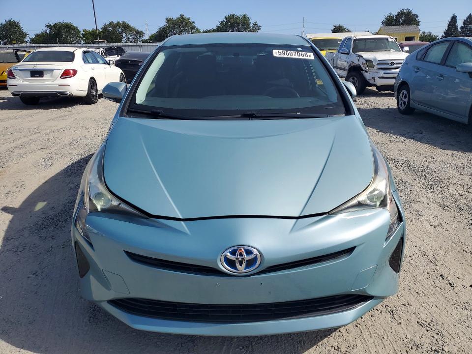 2016 Toyota Prius VIN JTDKBRFU9G3011489 COPART salvage auction — SIDE, Ca - Salvage Certificate, sold $3,850 on 2026-07-14 (photo 5)