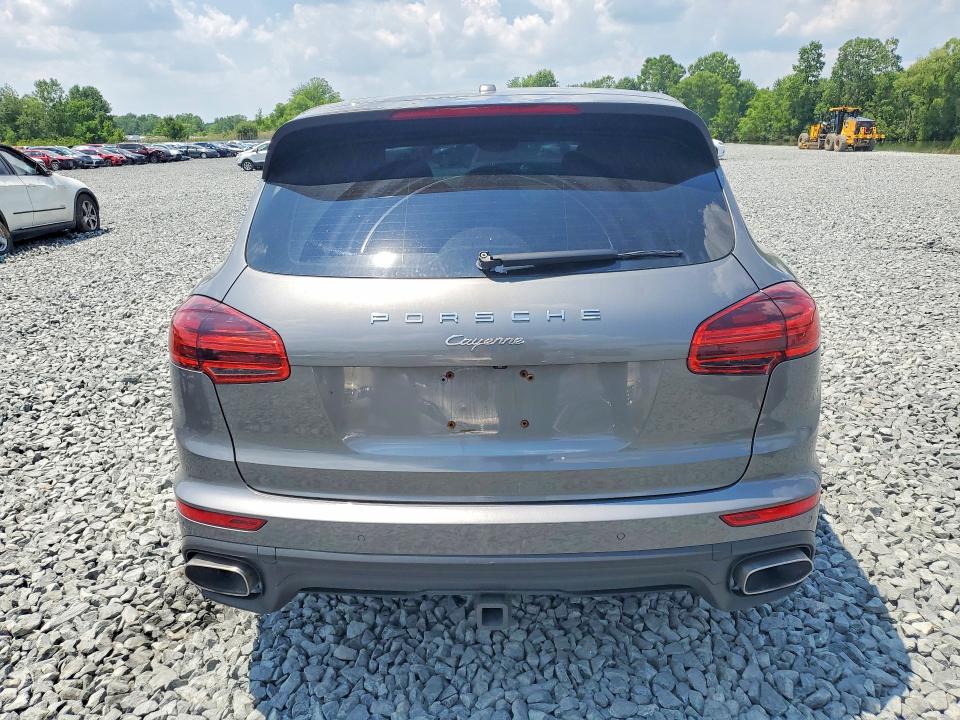 2016 Porsche Cayenne VIN WP1AF2A29GKA42307 COPART salvage auction — HAIL, Oh - Cert Of Title-Salvage, sold $6,700 on 2026-07-30 (photo 6)
