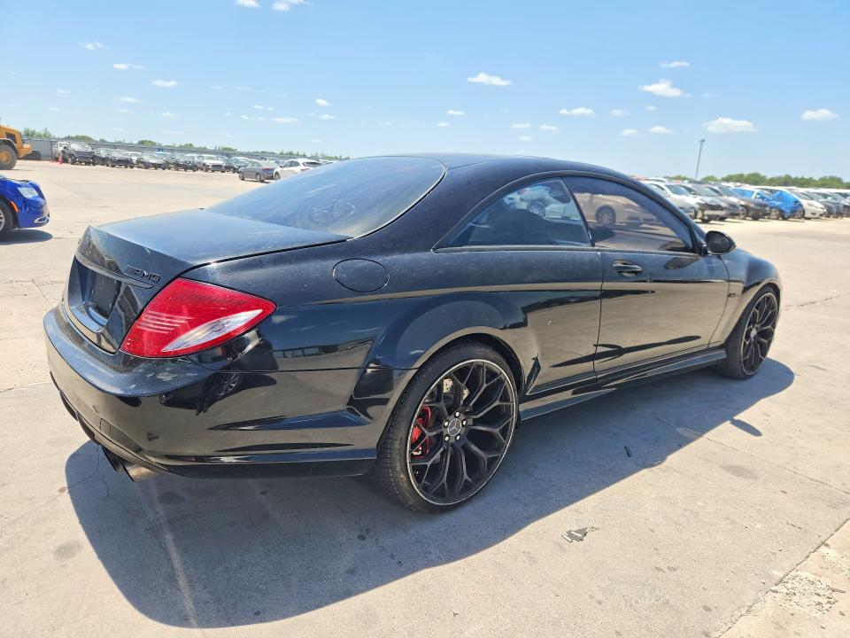 2008 Mercedes-benz Cl-klasse amg VIN WDDEJ77X28A015464 COPART salvage auction — FRONT END, TX - BONDED TITLE - CLEAN (P), sold $4,100 on 2026-08-06 (photo 3)