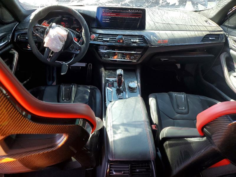 2022 BMW M5 VIN WBS73CH06NCJ05135 COPART salvage auction — FRONT END, Ca - Salvage Certificate, sold $42,250 on 2026-07-29 (photo 8)