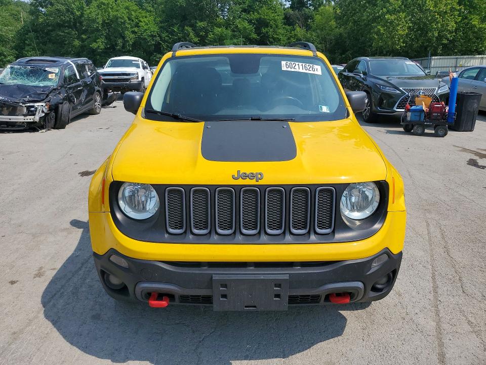 2016 Jeep Renegade VIN ZACCJBCT2GPD51654 COPART salvage auction — HAIL, Pa - Certificate Of Salvage, sold $2,500 on 2026-08-06 (photo 5)