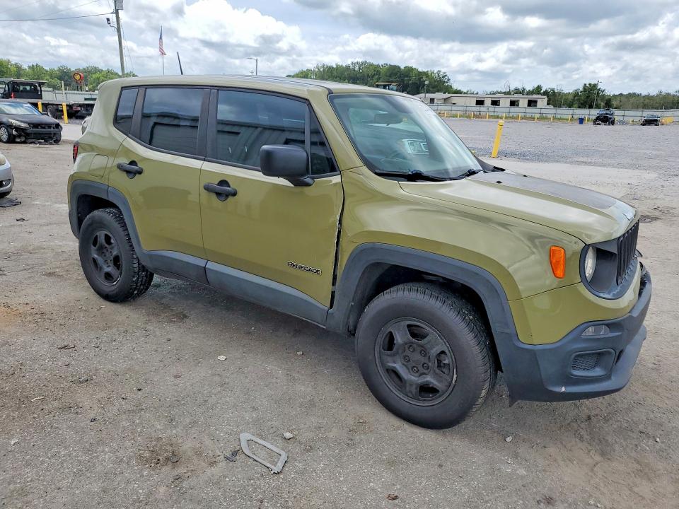 2015 Jeep Renegade VIN ZACCJAAT2FPB83199 COPART salvage auction — FRONT END, Al - Cert Of Title-Salvage Title, sold $1,150 on 2026-08-20 (photo 4)