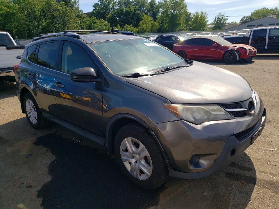2014 Toyota Rav4 VIN JTMBFREV8EJ001012 COPART salvage auction — SIDE, CT - CERT OF TITLE-SALVAGE, sold $500 on 2026-07-24 (photo 4)