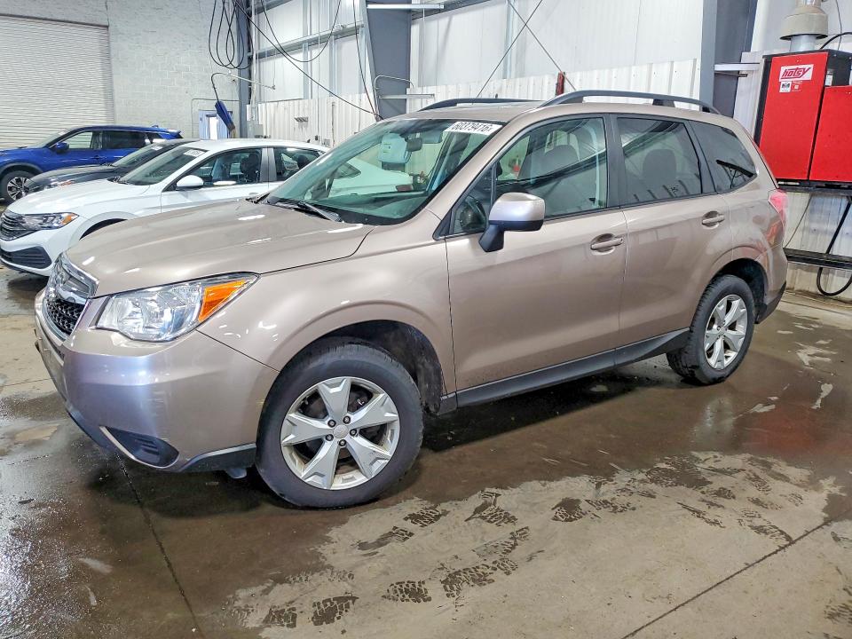 2016 Subaru Forester VIN JF2SJADC6GH506736 COPART salvage auction — REAR END, WI - CERTIFICATE OF TITLE, sold $650 on 2026-07-28 (photo 1)