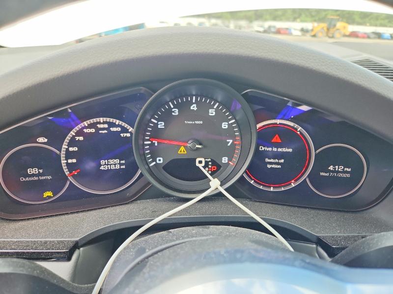 2021 Porsche Cayenne VIN WP1AA2AYXMDA00764 COPART salvage auction — MINOR DENT/SCRATCHES, Wa - Vehicle Cert Of Ownership-Titl, sold $17,400 on 2026-07-28 (photo 9)