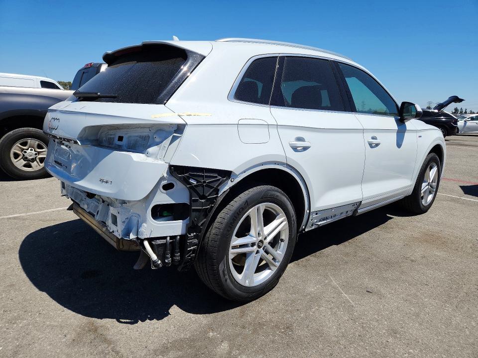 2022 Audi Q5 VIN WA1G2AFY6N2081362 COPART salvage auction — REAR END, Ca - Salvage Certificate, sold $400 on 2026-07-21 (photo 3)