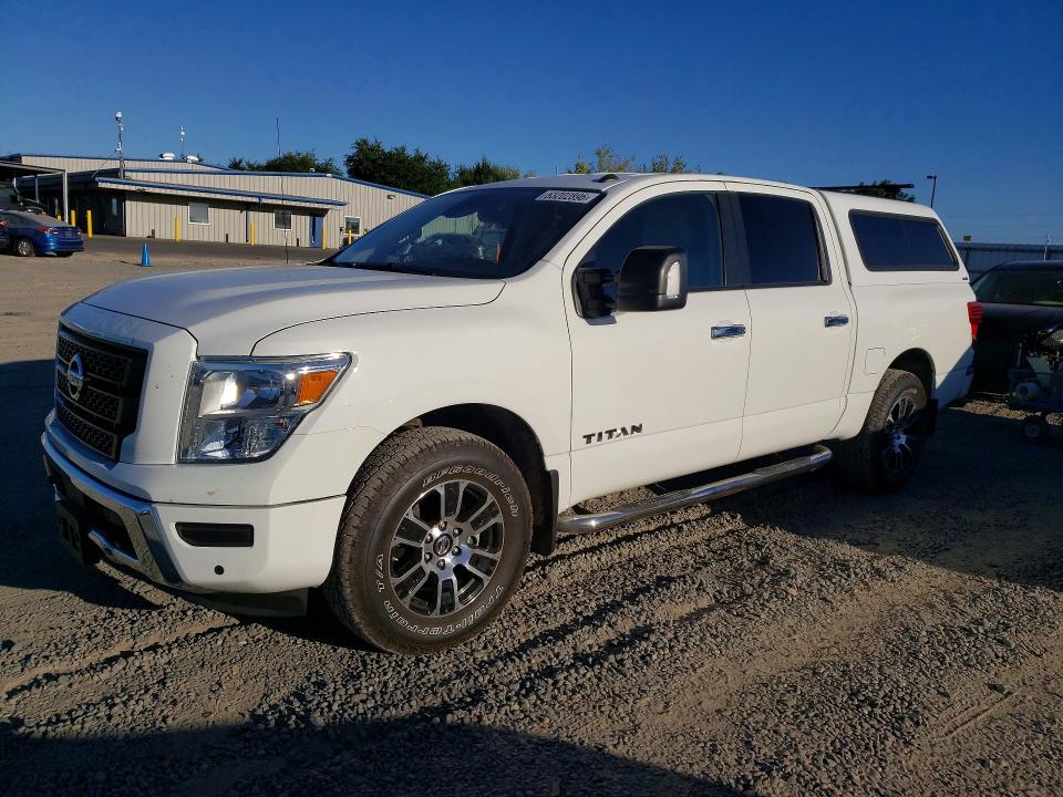 2021 Nissan TITAN VIN 1N6AA1ED8MN507916 — COPART salvage auction photo