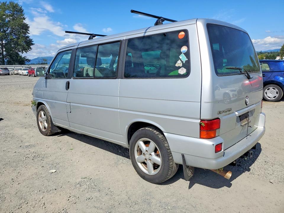 2003 Volkswagen Eurovan VIN WV2MB47013H001674 COPART salvage auction — REAR END, WA - CERT OF OWNERSHIP-REBUILT, sold $700 on 2026-07-27 (photo 2)