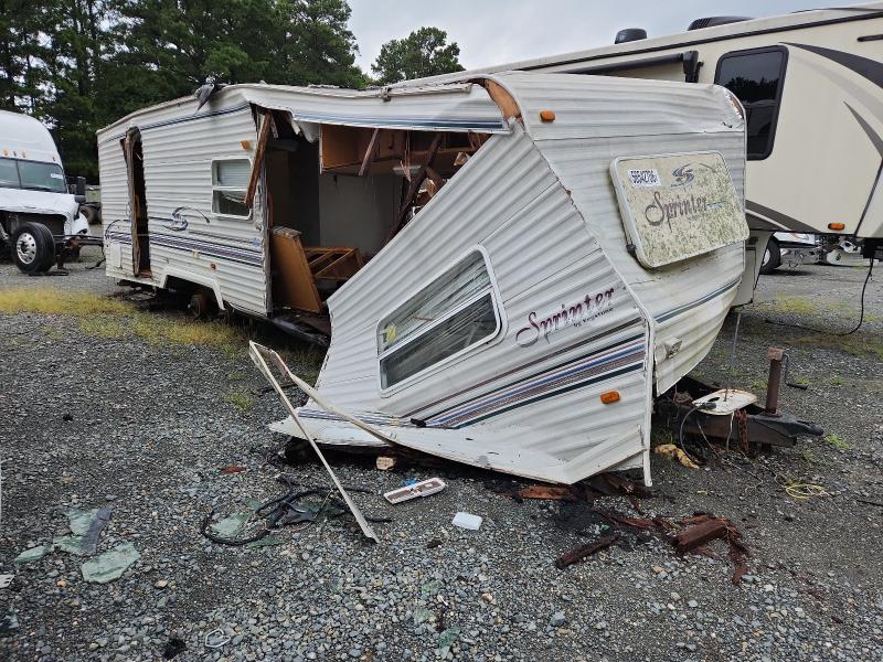 2000 Keystone Sprinter VIN 4YDT30522Y1011177 COPART salvage auction — ALL OVER, LA - CERT OF TITLE-SALVAGE, sold $5 on 2026-07-30 (photo 1)