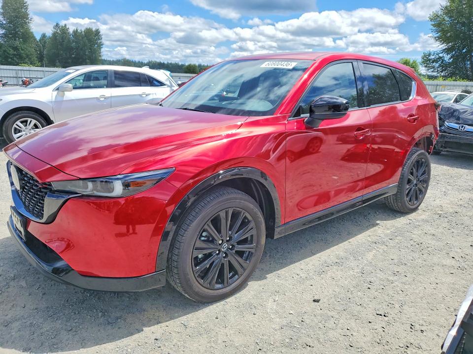 2022 Mazda Cx-5 VIN JM3KFBAY5N0552714 COPART salvage auction — REAR END, Wa - Bill Of Sale, sold $7,900 on 2026-07-20 (photo 1)