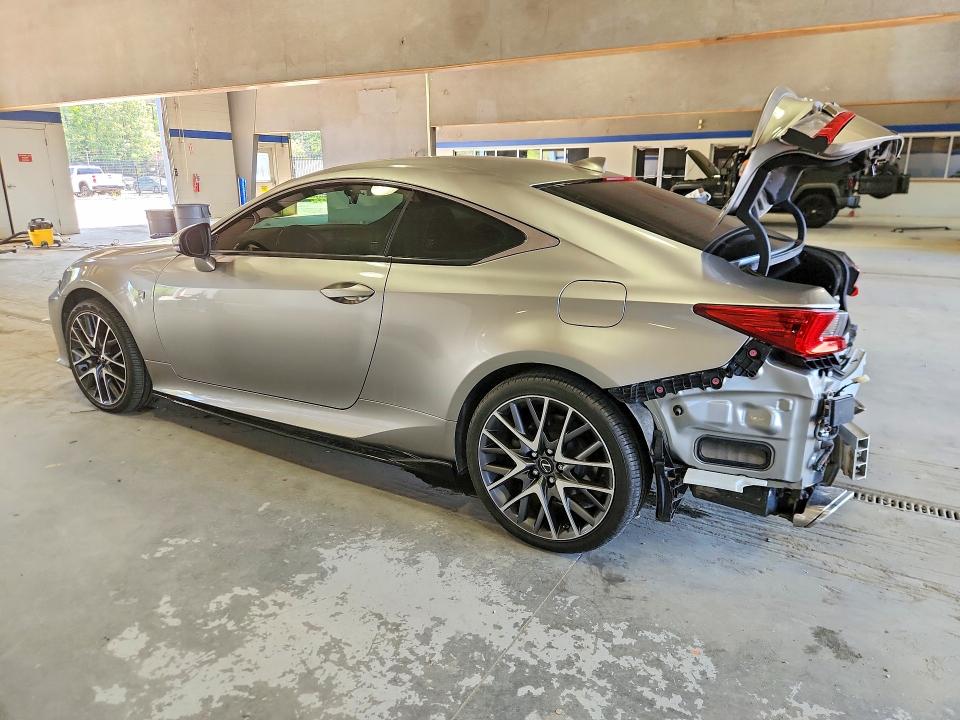 2015 Lexus Rc VIN JTHSE5BC3F5002219 COPART salvage auction — REAR END, Va - Cert Of Title - Salvage, sold $7,300 on 2026-08-14 (photo 2)