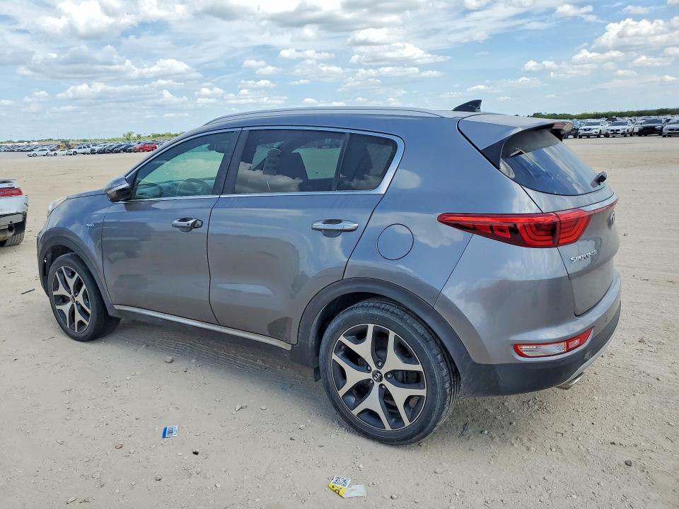 2017 Kia Sportage VIN KNDPRCA60H7264184 COPART salvage auction — MINOR DENT/SCRATCHES, Tx - Certificate Of Title, sold $2,250 on 2026-07-16 (photo 2)