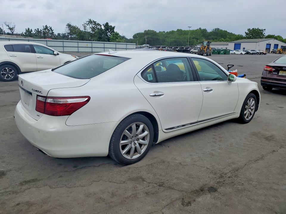 2009 Lexus Ls VIN JTHDL46F695000840 COPART salvage auction — REAR END, NJ - CERT OF TITLE-SALVAGE, sold $875 on 2026-07-28 (photo 3)