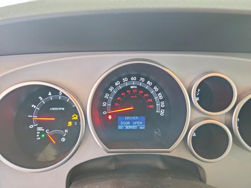 2008 Toyota Sequoia VIN 5TDBY67A28S001291 COPART salvage auction — NORMAL WEAR, WV - CERTIFICATE OF TITLE, sold $2,150 on 2026-07-09 (photo 9)