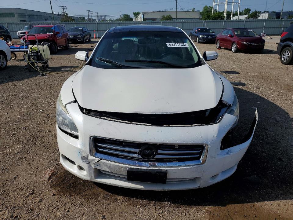 2012 Nissan Maxima VIN 1N4AA5AP7CC848430 COPART salvage auction — FRONT END, Il - Salvage Certificate, sold $450 on 2026-07-29 (photo 5)