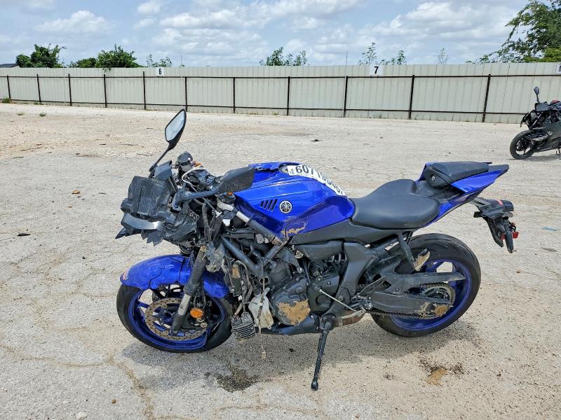 2024 Yamaha Yzfr7 VIN JYARM38EXRA013743 COPART salvage auction — FRONT END, Tx - Certificate Of Title, sold $1,350 on 2026-07-30 (photo 3)