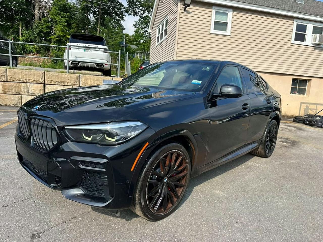 2022 BMW X6 VIN 5UXCY6C05N9L63884 — COPART salvage auction photo