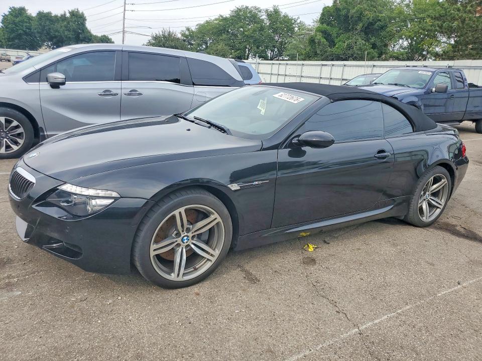 2008 BMW M6 VIN WBSEK93548CY79386 — COPART salvage auction photo