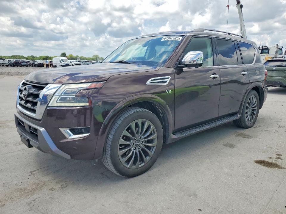 2021 Nissan Armada VIN JN8AY2DB1M9793173 — COPART salvage auction photo
