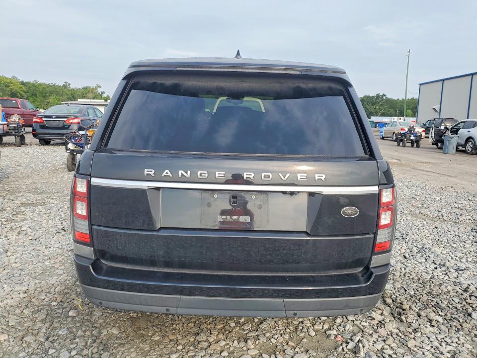 2017 Land rover RANGE ROVER VIN SALGR2FV8HA336402 COPART salvage auction — MINOR DENT/SCRATCHES, Fl - Certificate Of Title, sold $3,400 on 2026-08-20 (photo 6)