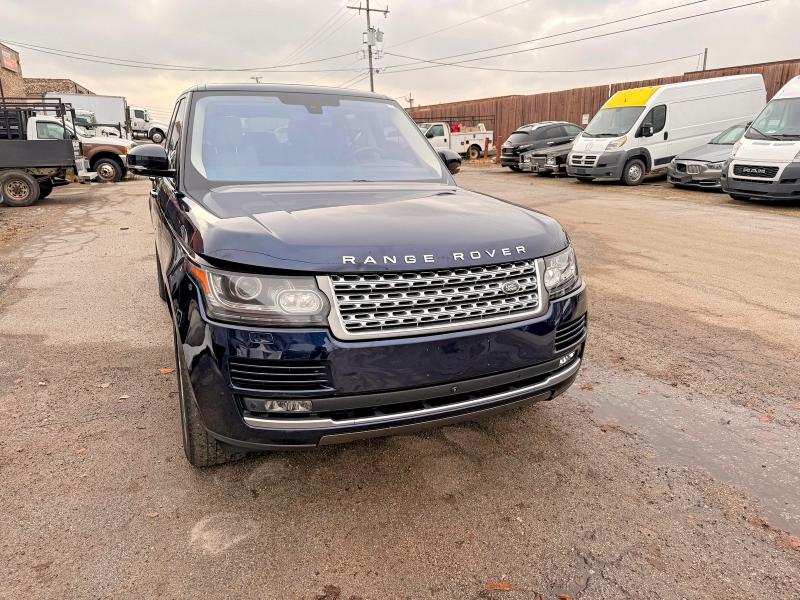 2016 Land rover RANGE ROVER VIN SALGS2VF5GA263311 COPART salvage auction — MINOR DENT/SCRATCHES, In - Cert Of Title - Rebuilt Vehicl (P), sold $7,900 on 2026-07-29 (photo 2)