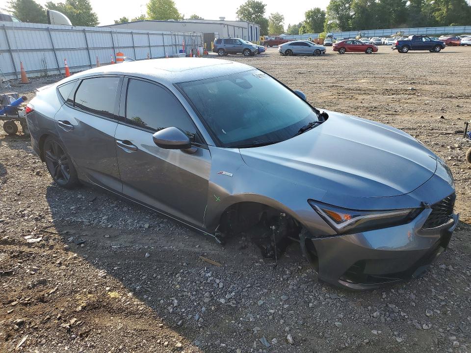 2024 Acura Integra VIN 19UDE4H3XRA005076 COPART salvage auction — FRONT END, Salvage Title, sold $8,600 on 2026-08-24 (photo 4)