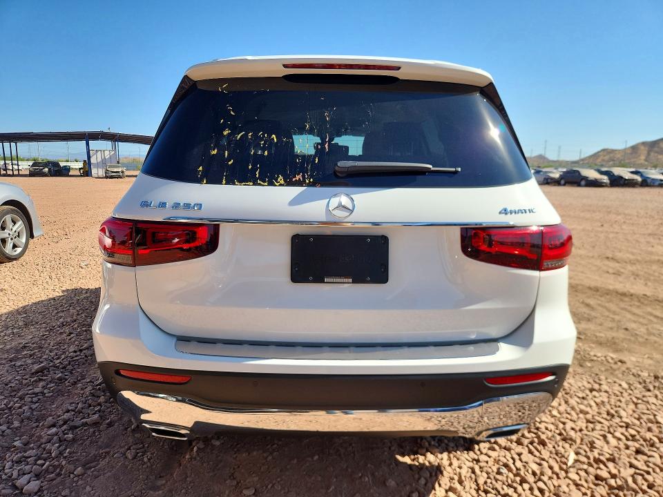 2022 Mercedes-benz Glb-class VIN W1N4M4HB9NW231205 COPART salvage auction — SIDE, Az - Cert Of Title - Salvage, sold $7,200 on 2026-07-28 (photo 6)