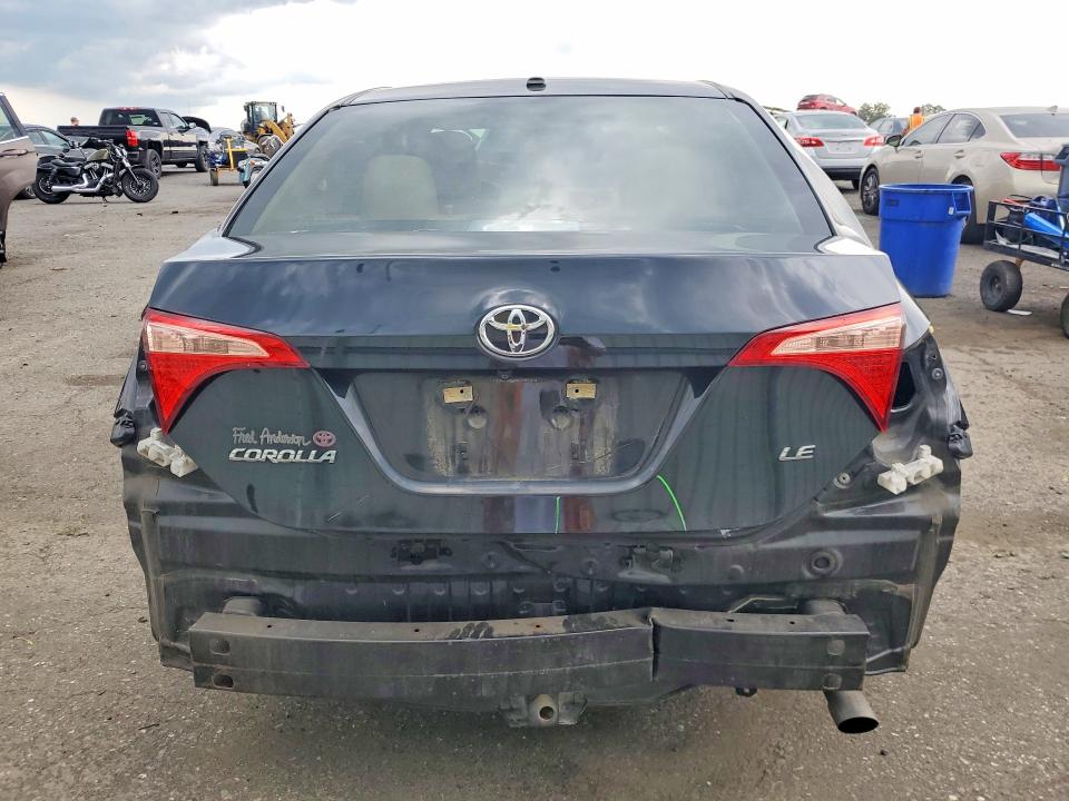 2018 Toyota Corolla VIN 5YFBURHE8JP840536 COPART salvage auction — REAR END, Pa - Certificate Of Salvage, sold $3,250 on 2026-07-28 (photo 6)