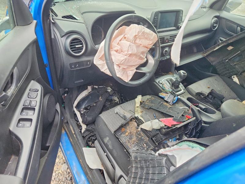 2018 Hyundai Kona VIN KM8K2CAA8JU072193 COPART salvage auction — FRONT END, Ga - Certificate Of Title, sold $800 on 2026-07-30 (photo 8)
