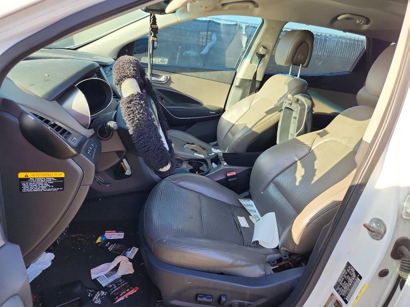 2014 Hyundai Santa fe VIN 5XYZU3LA1EG184268 COPART salvage auction — REAR END, Fl - Certificate Of Title (P), sold $1,150 on 2026-07-23 (photo 7)