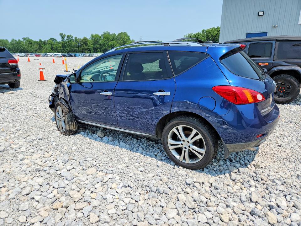 2010 Nissan Murano VIN JN8AZ1MW6AW106986 COPART salvage auction — FRONT END, OH - CERT OF TITLE-SALVAGE, sold $275 on 2026-07-31 (photo 2)