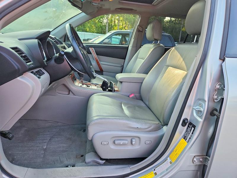 2009 Toyota Highlander VIN JTEES42A392122135 COPART salvage auction — FRONT END, Mn - Cert Of Title-Salvage, sold $250 on 2026-07-28 (photo 7)
