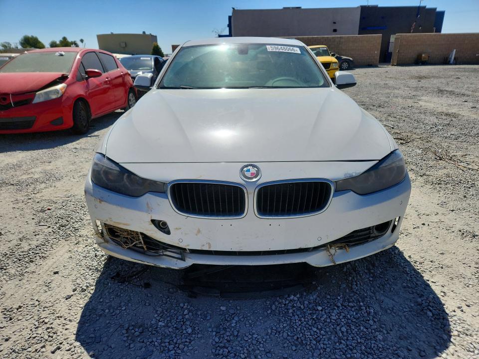 2014 BMW 3er VIN WBA3C1C50EK113862 COPART salvage auction — UNDERCARRIAGE, Ca - Salvage Certificate, sold $925 on 2026-07-15 (photo 5)