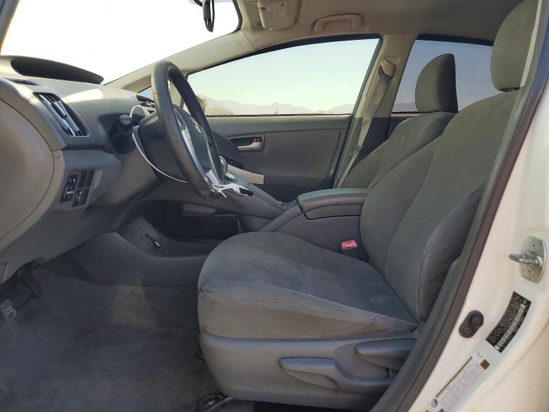 2011 Toyota Prius VIN JTDKN3DU0B1399854 COPART salvage auction — FRONT END, Ca - Salvage Certificate, sold $1,100 on 2026-07-20 (photo 7)