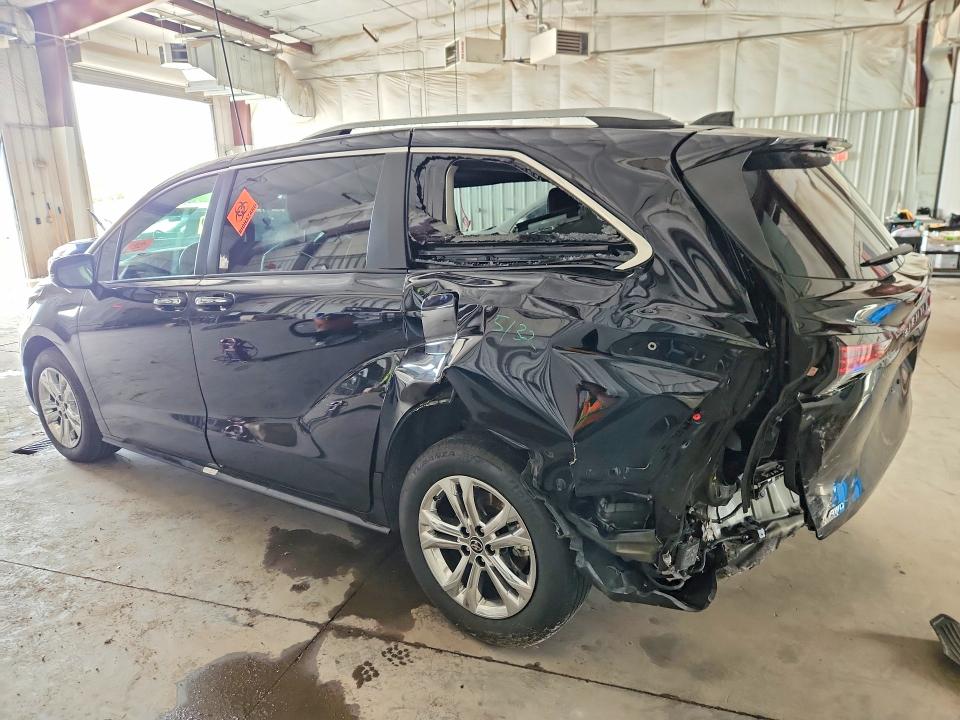 2024 Toyota Sienna VIN 5TDESKFC9RS153113 COPART salvage auction — REAR END, Wi - Cert Of Title-Salvage Vehicle, sold $14,200 on 2026-07-20 (photo 2)