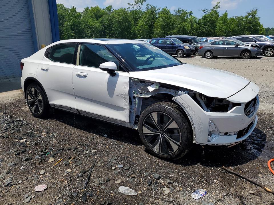 2023 Polestar 2 VIN YSMED3KA8PL144698 COPART salvage auction — FRONT END, Ga - Certificate Of Title, sold $9,300 on 2026-07-20 (photo 4)
